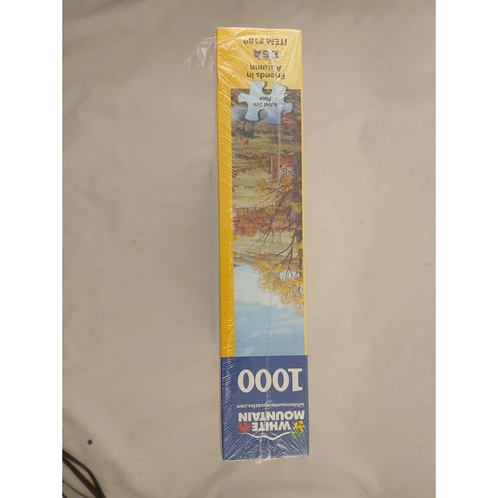 White Mountain 1000 PC Jigsaw Puzzle-